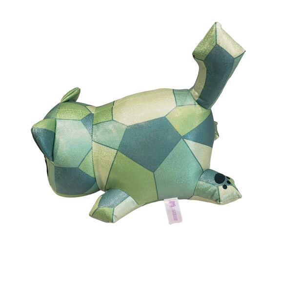 Aphmau MeeMeows Emerald Green Cat 12" Celestial Plush - Picture 3 of 10